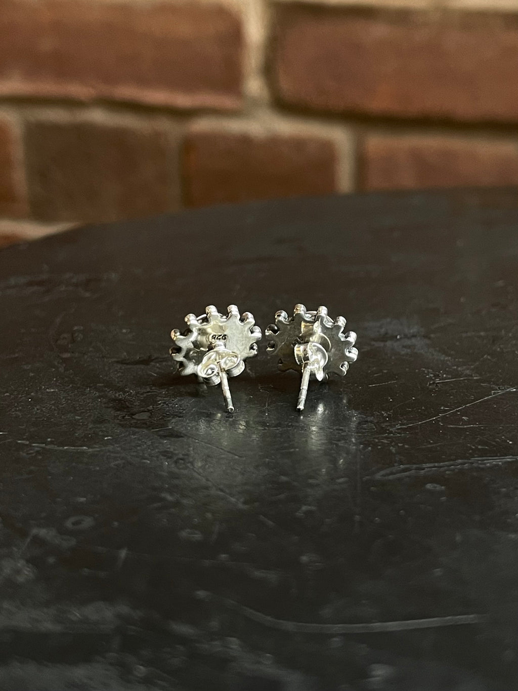 Pink Conch Stud Earrings | 925 Sterling Silver E794