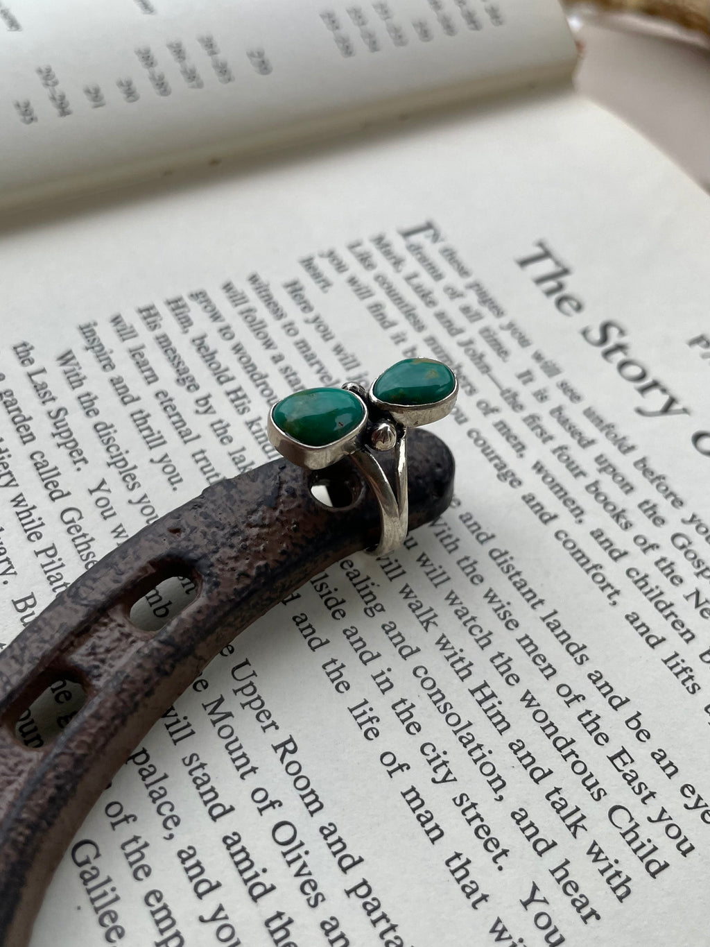 Turquoise Ring Size 8 | 925 Sterling Silver G774