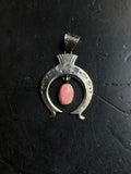Pink Conch Naja Pendant | 925 Sterling Silver E282