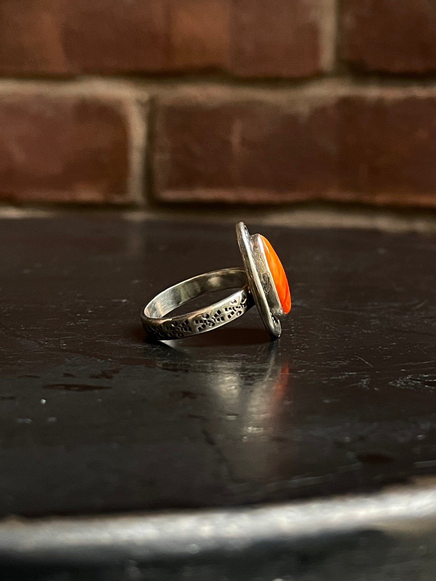 Spiny Oyster Ring Size 8.75 | 925 Sterling Silver G217