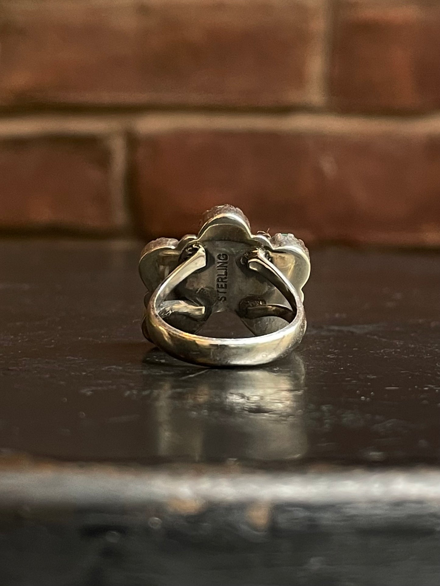 Turquoise Naja Ring Size 6 | 925 Sterling Silver G272