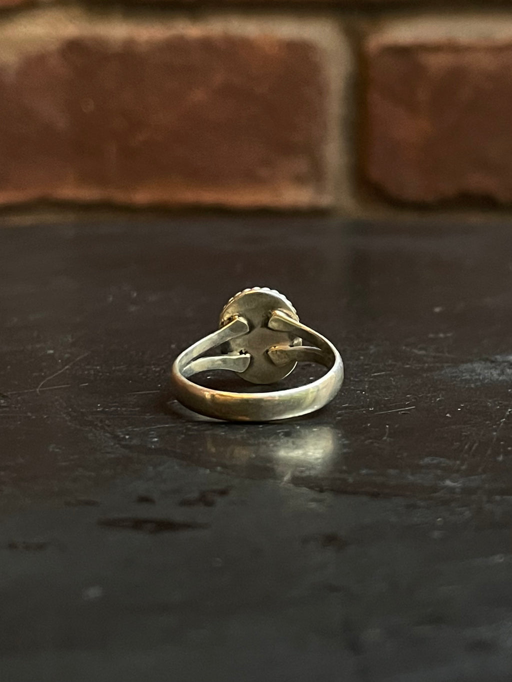 Black Onyx Ring | Sterling Silver | Size 7 G330
