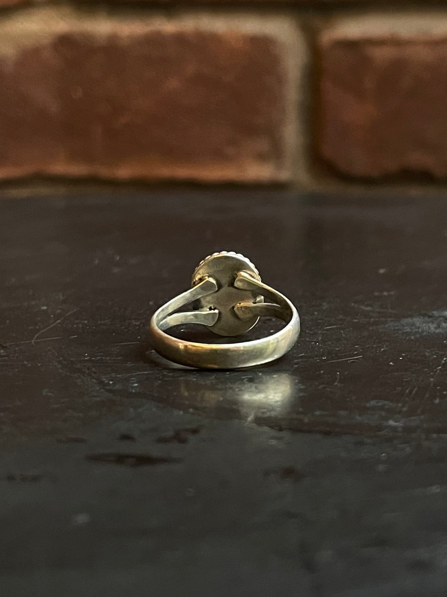 Black Onyx Ring | Sterling Silver | Size 7 G330
