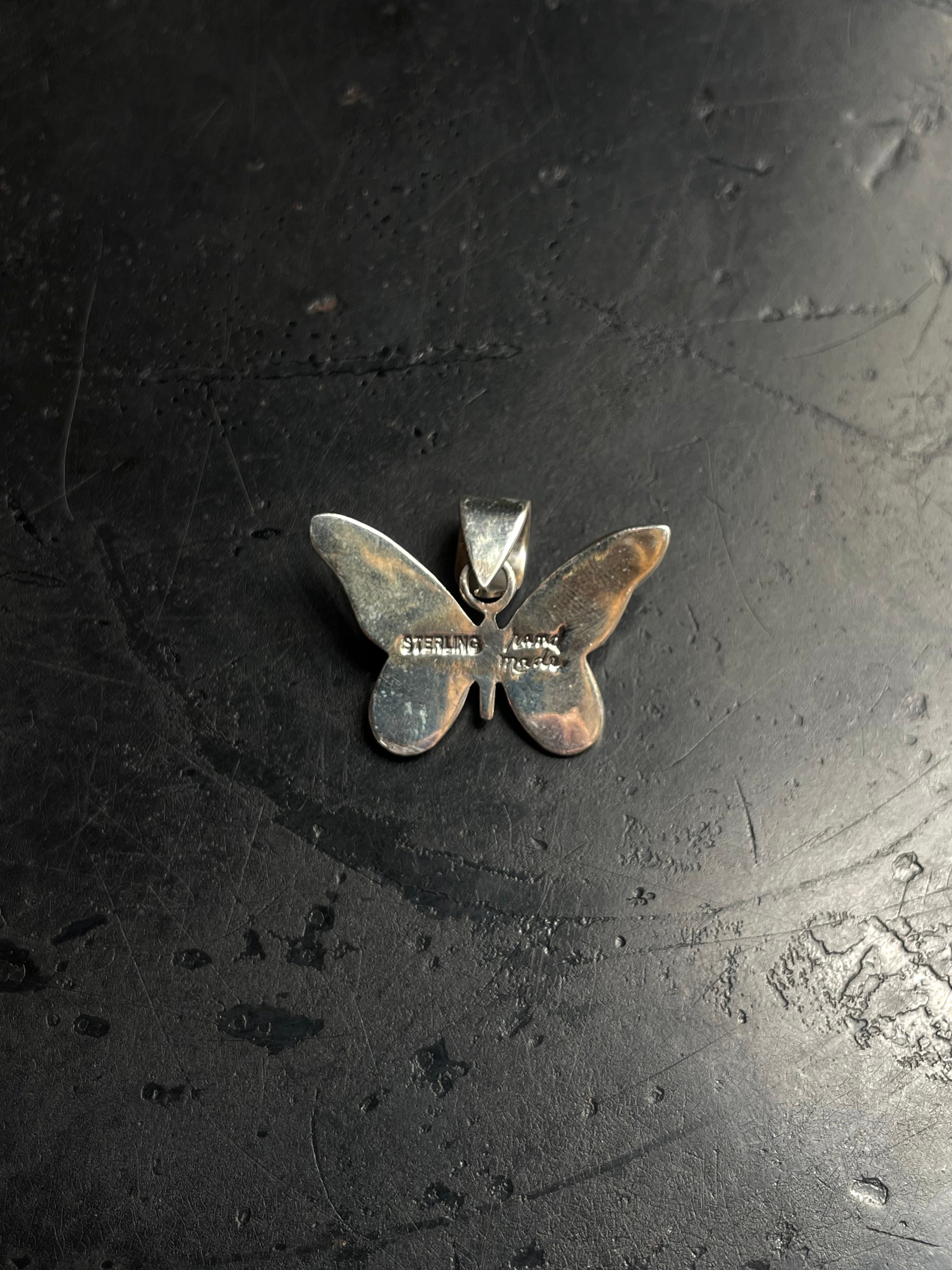 Spiny Oyster Butterfly Pendant | 925 Sterling Silver E235