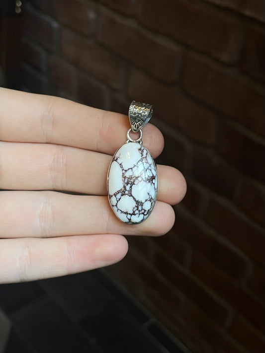 Wild Horse Pendant | Sterling Silver 925 C616