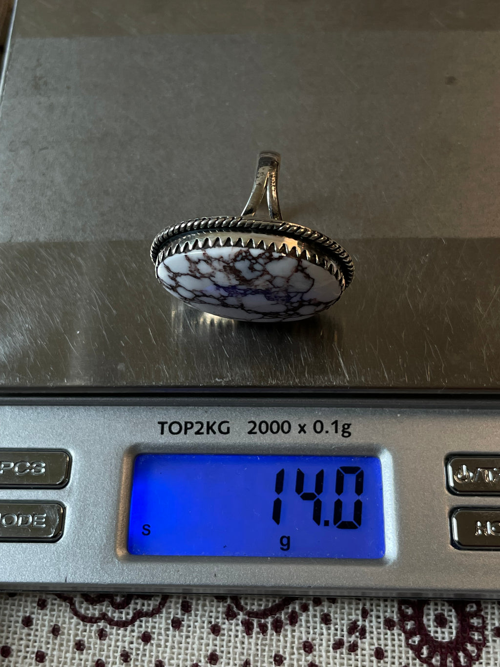 Wild Horse Ring | Sterling Silver 925 | Size 7 C590