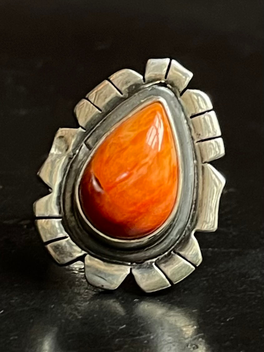 Spiny Oyster Ring Size 6 | 925 Sterling Silver G215