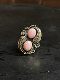 Pink Conch Ring | 925 Sterling Silver | Size 9.5 E162