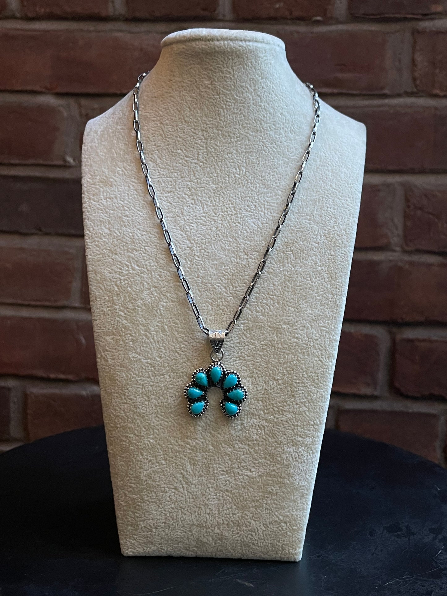 Turquoise Naja Pendant | 925 Sterling Silver E237
