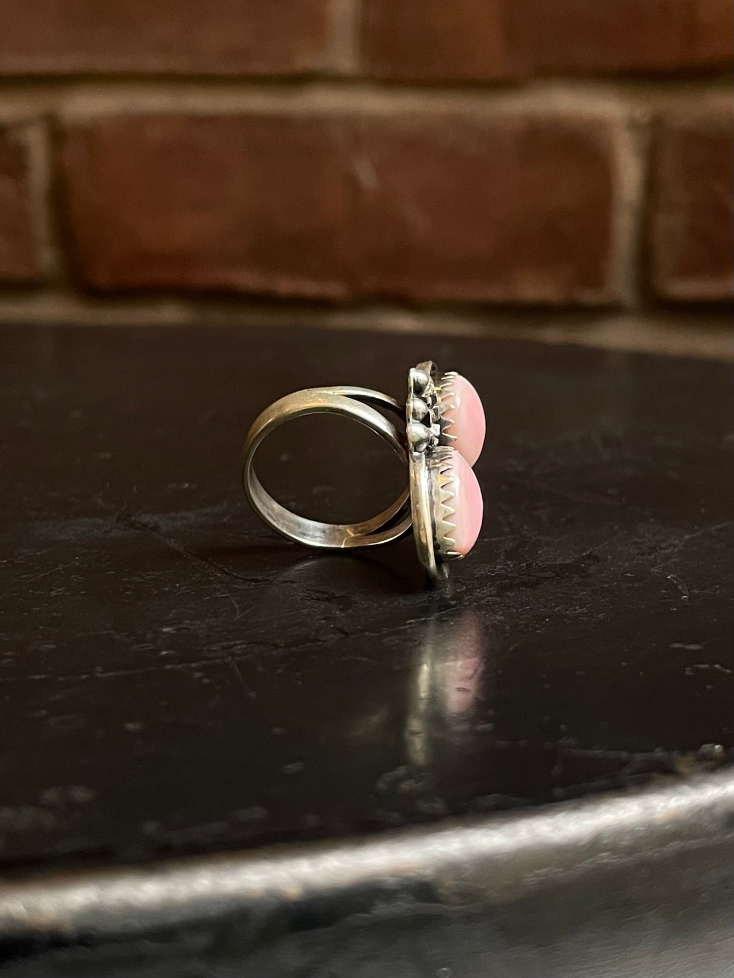 Pink Conch Ring Size 6.75 | 925 Sterling Silver G165