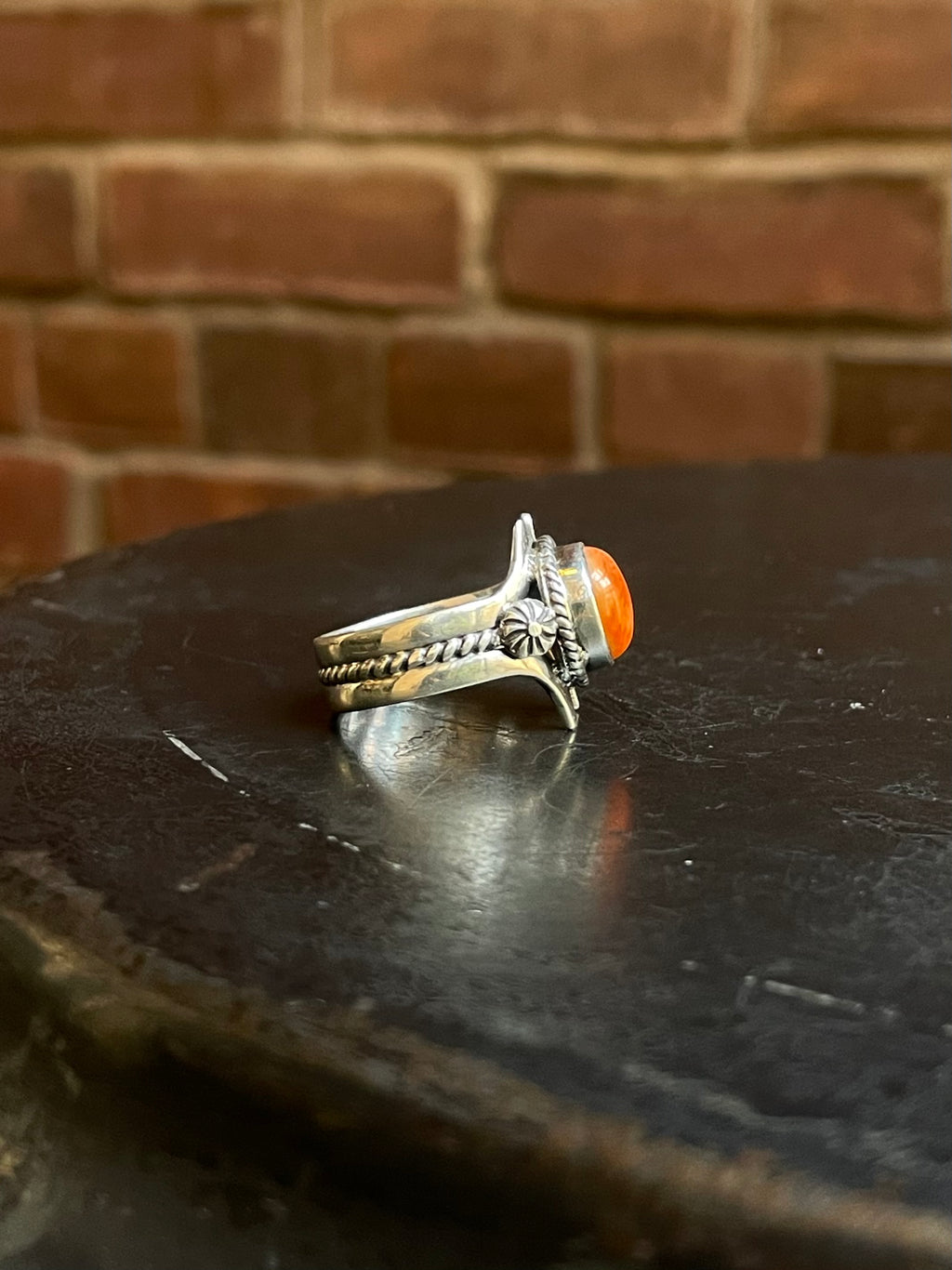 Spiny Oyster Ring Size 9 | Sterling Silver E847