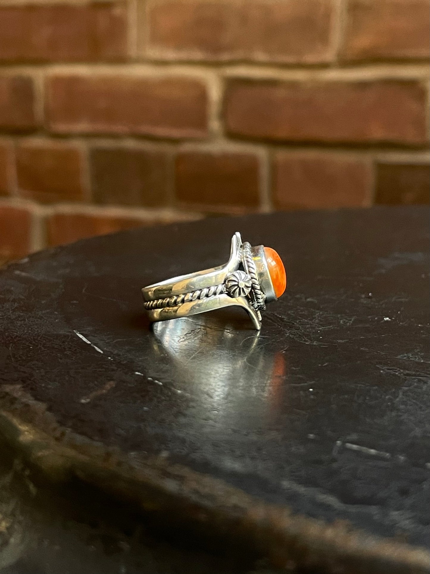 Spiny Oyster Ring Size 9 | Sterling Silver E847