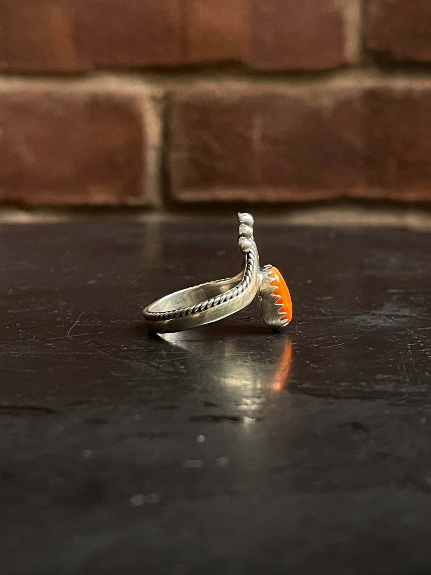 Spiny Oyster Ring Size 8.75 | 925 Sterling Silver G205