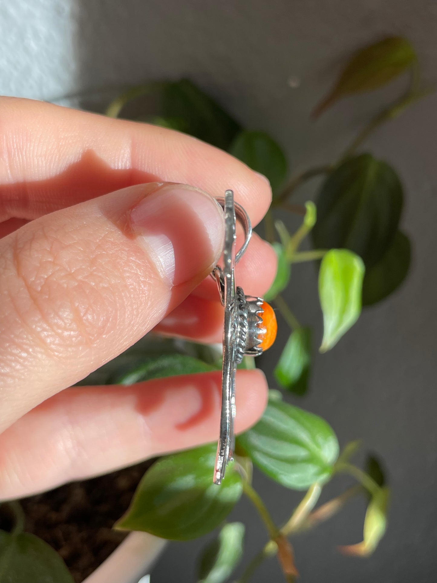 Spiny Oyster Horse Pendant | Sterling Silver 925 B827