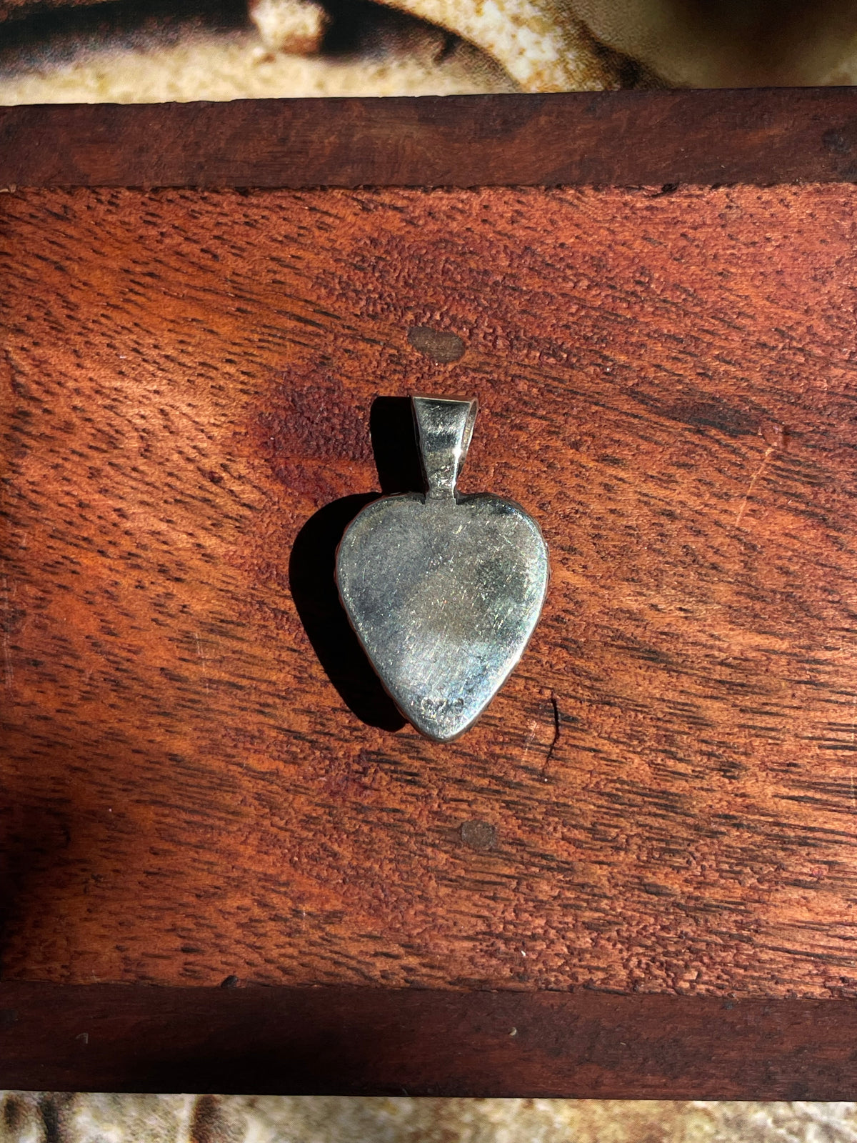 Dahlia Heart Pendant | 925 Sterling Silver | D336