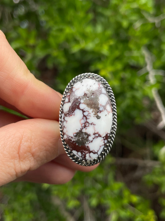 Wild Horse Ring Size 9 | 925 Sterling Silver | Southwestern B637