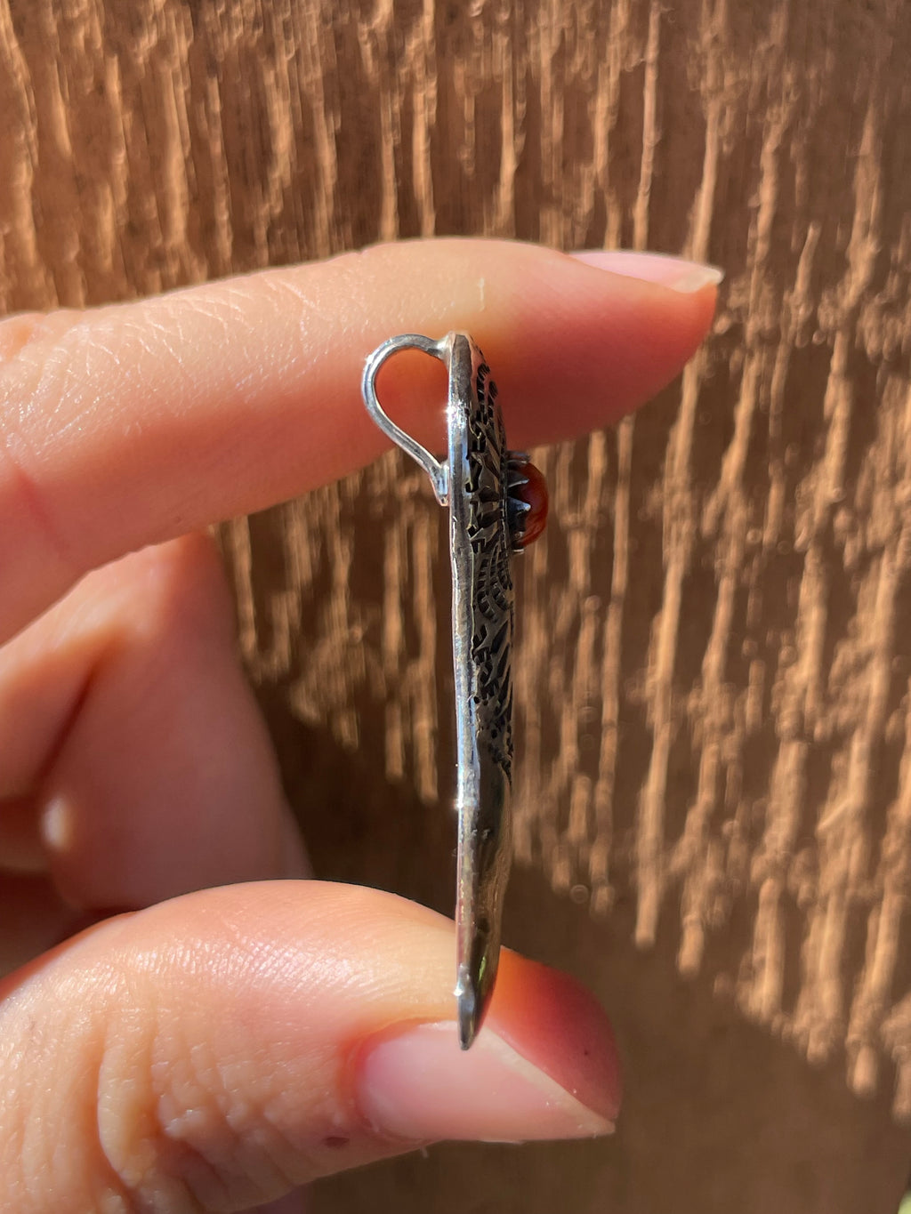 Spiny Oyster Boot Pendant | 925 Sterling Silver B917