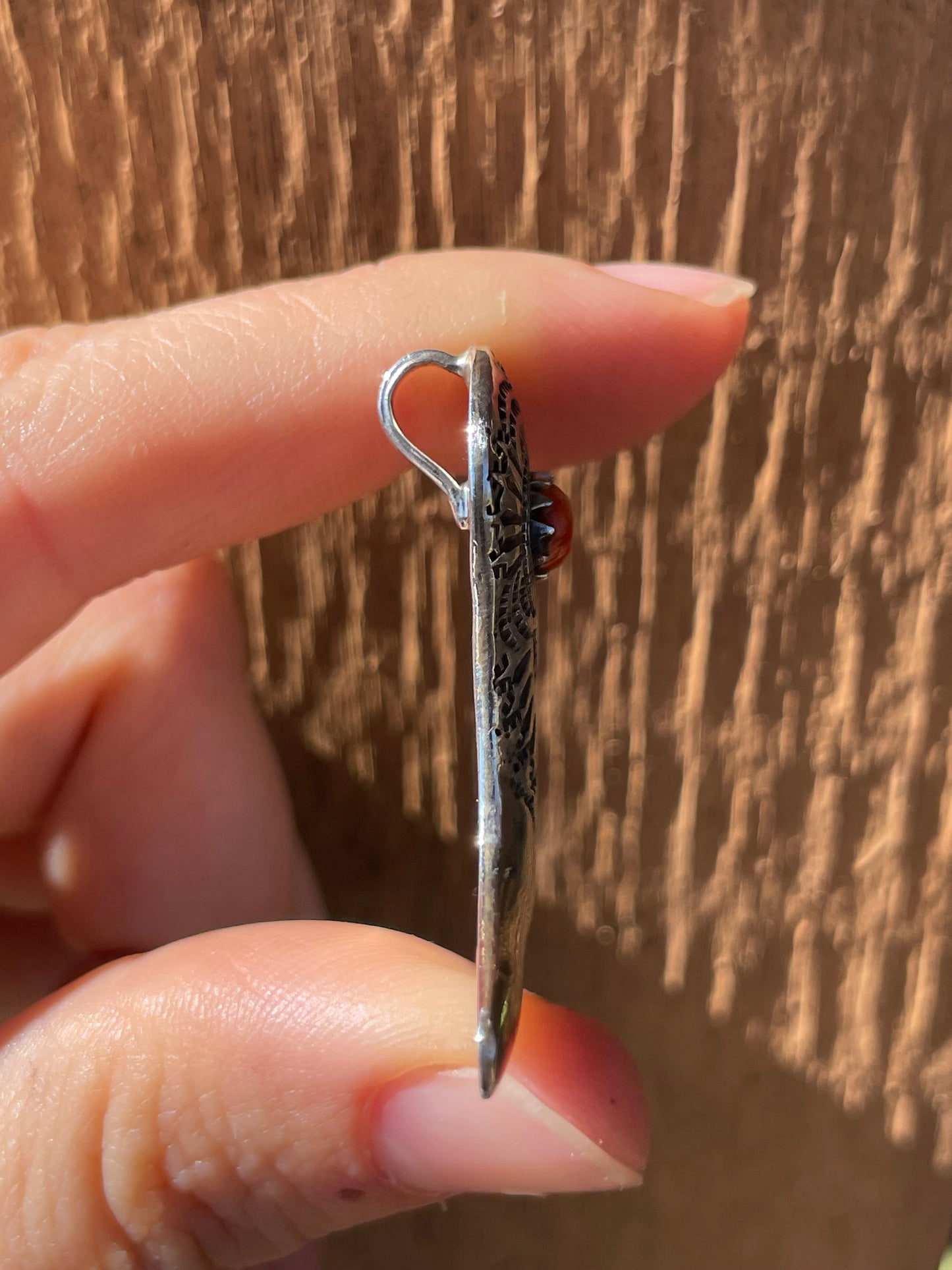 Spiny Oyster Boot Pendant | 925 Sterling Silver B917