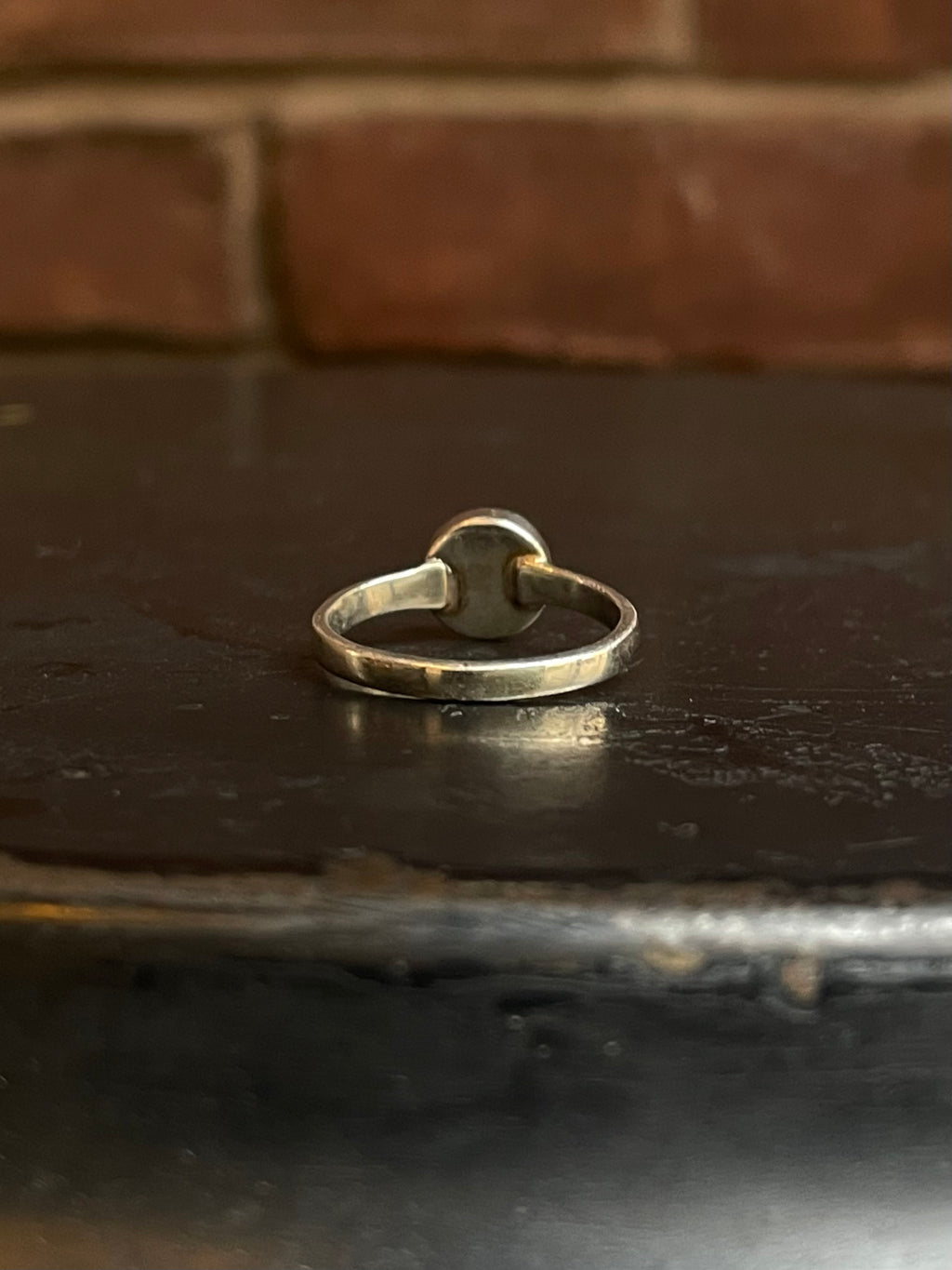 Pink Conch Ring Size 8 | 925 Sterling Silver G144
