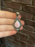 Pink Conch Pendant | 925 Sterling Silver C522