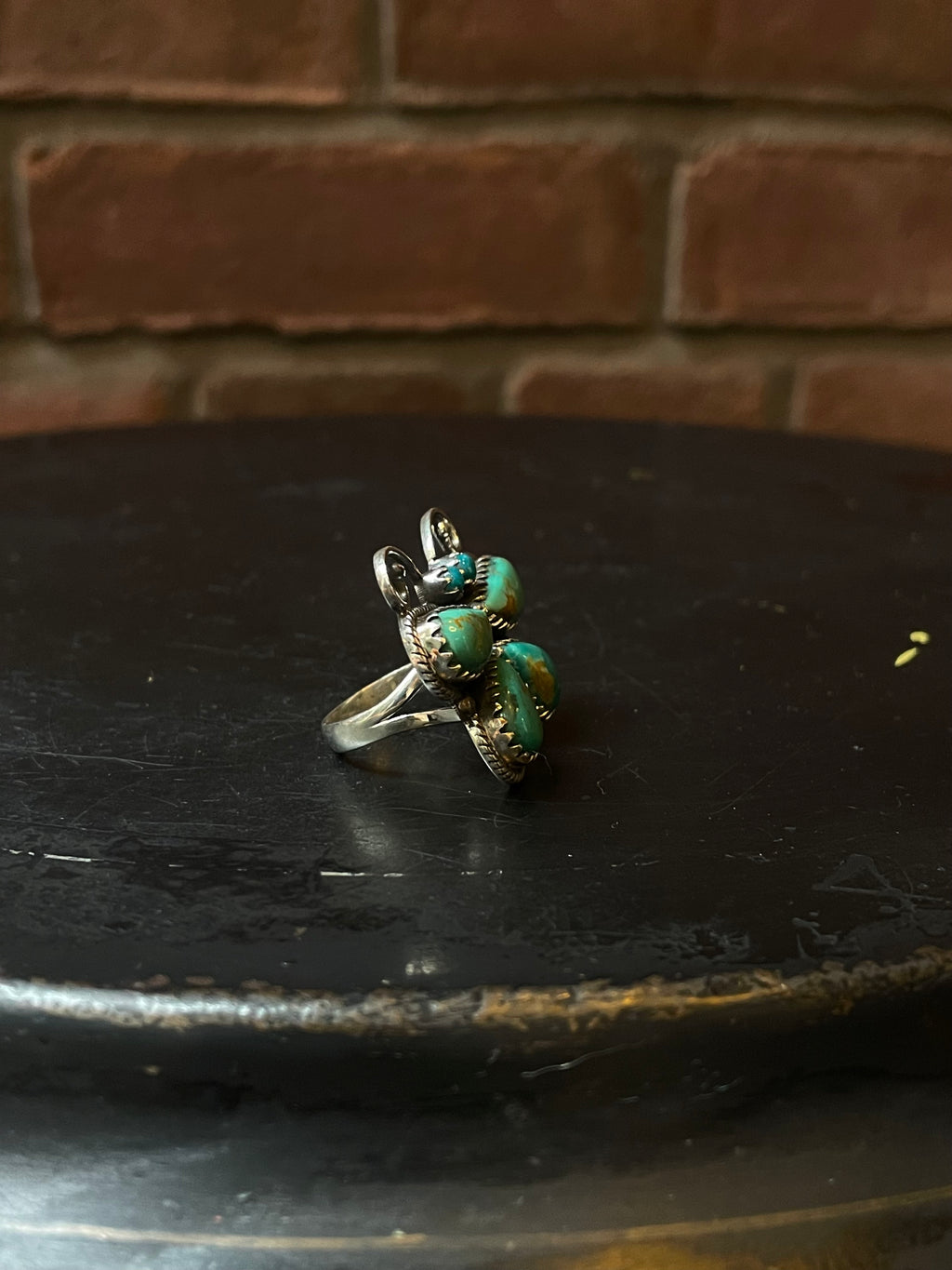 Turquoise Butterfly Ring Size 6 | 925 Sterling Silver C930
