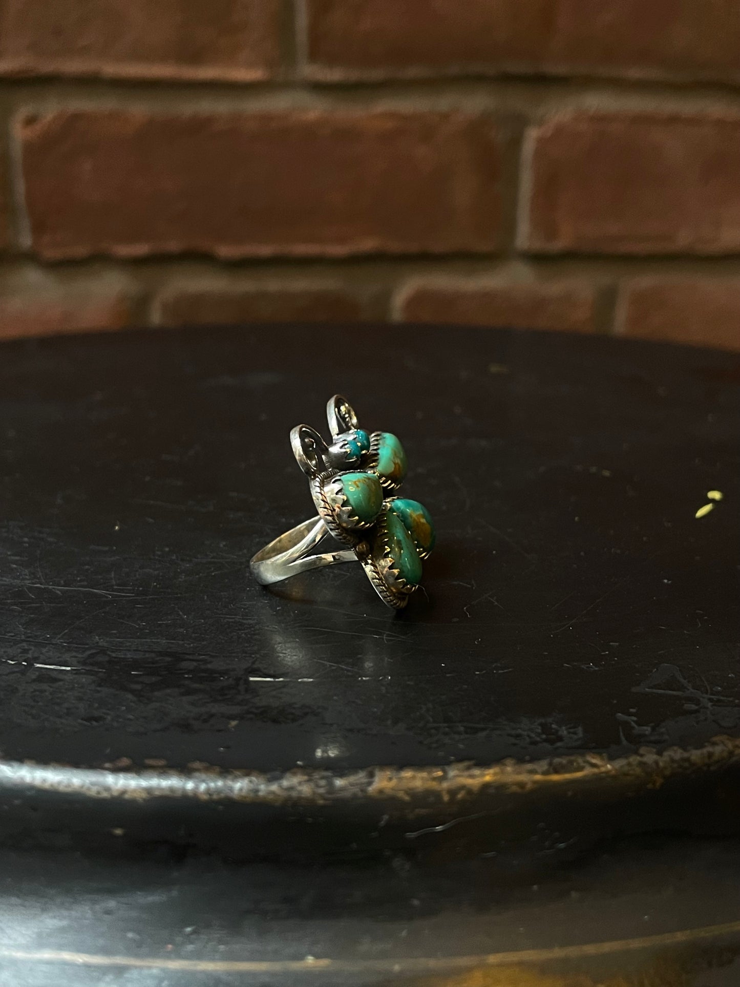 Turquoise Butterfly Ring Size 6 | 925 Sterling Silver C930