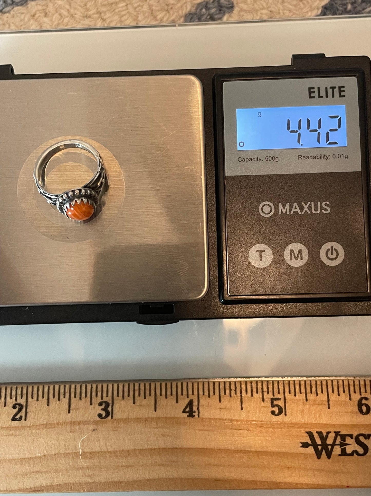 Spiny Oyster Ring Size 6 | 925 Sterling SilverG222