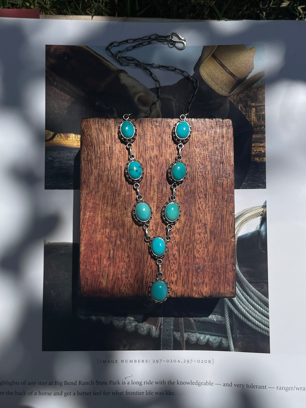 Turquoise Drop Necklace | 925 Sterling Silver D252