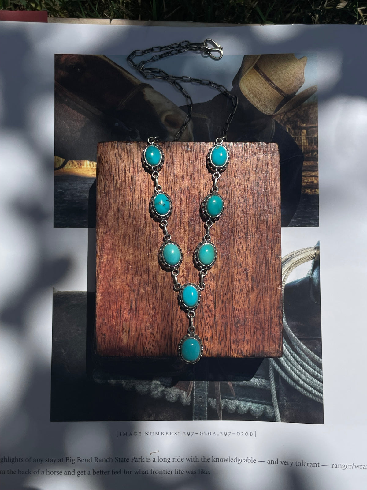 Turquoise Drop Necklace | 925 Sterling Silver D252