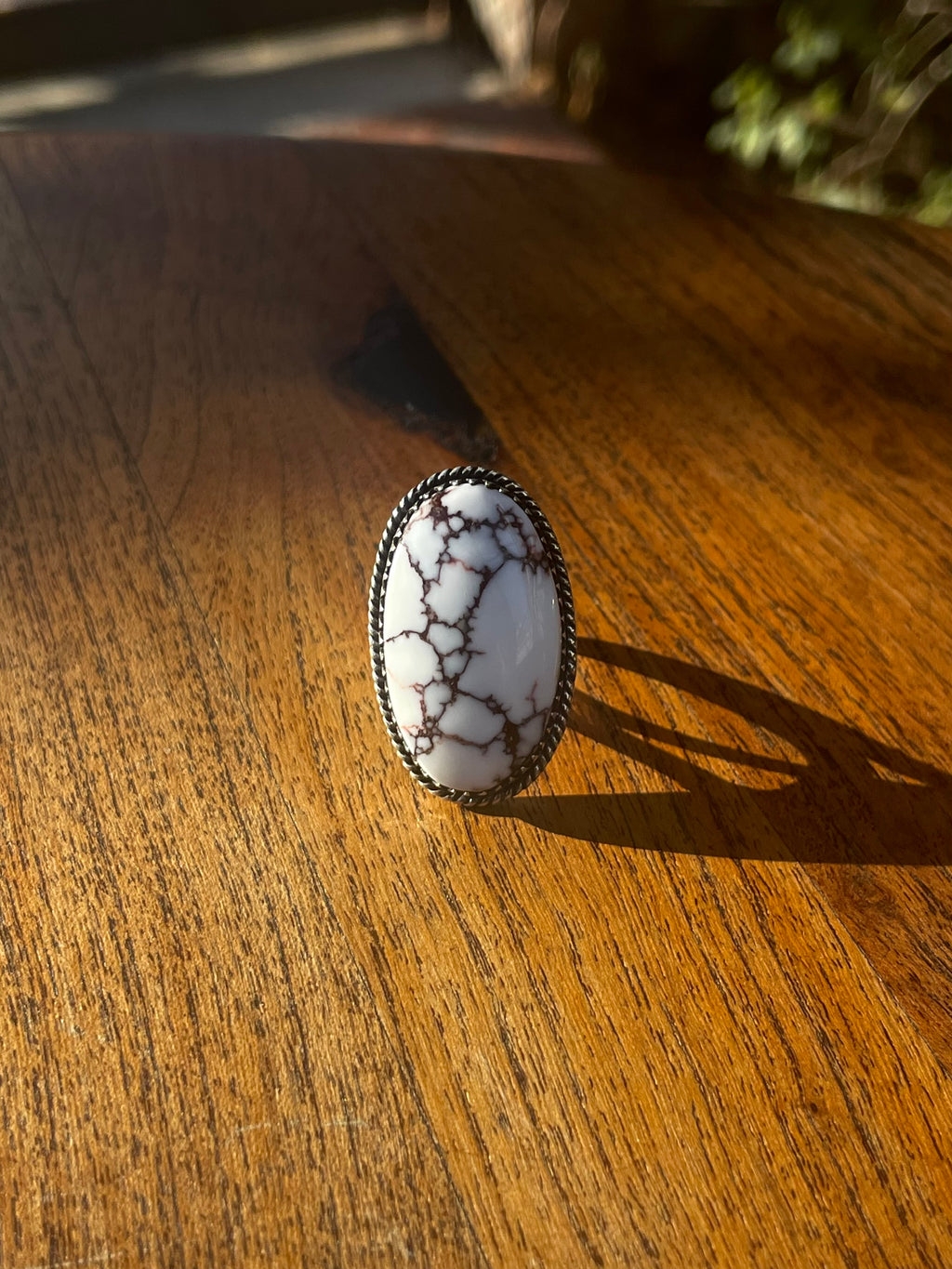 Wild Horse Ring | Sterling Silver | Handmade Size 8 C895