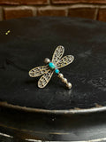 Turquoise Dragonfly Ring Size 6 | 925 Sterling Silver C927