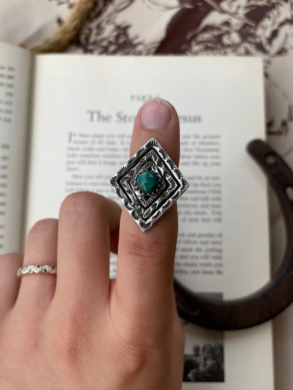 Turquoise Ring Size 5.75 | 925 Sterling Silver G773