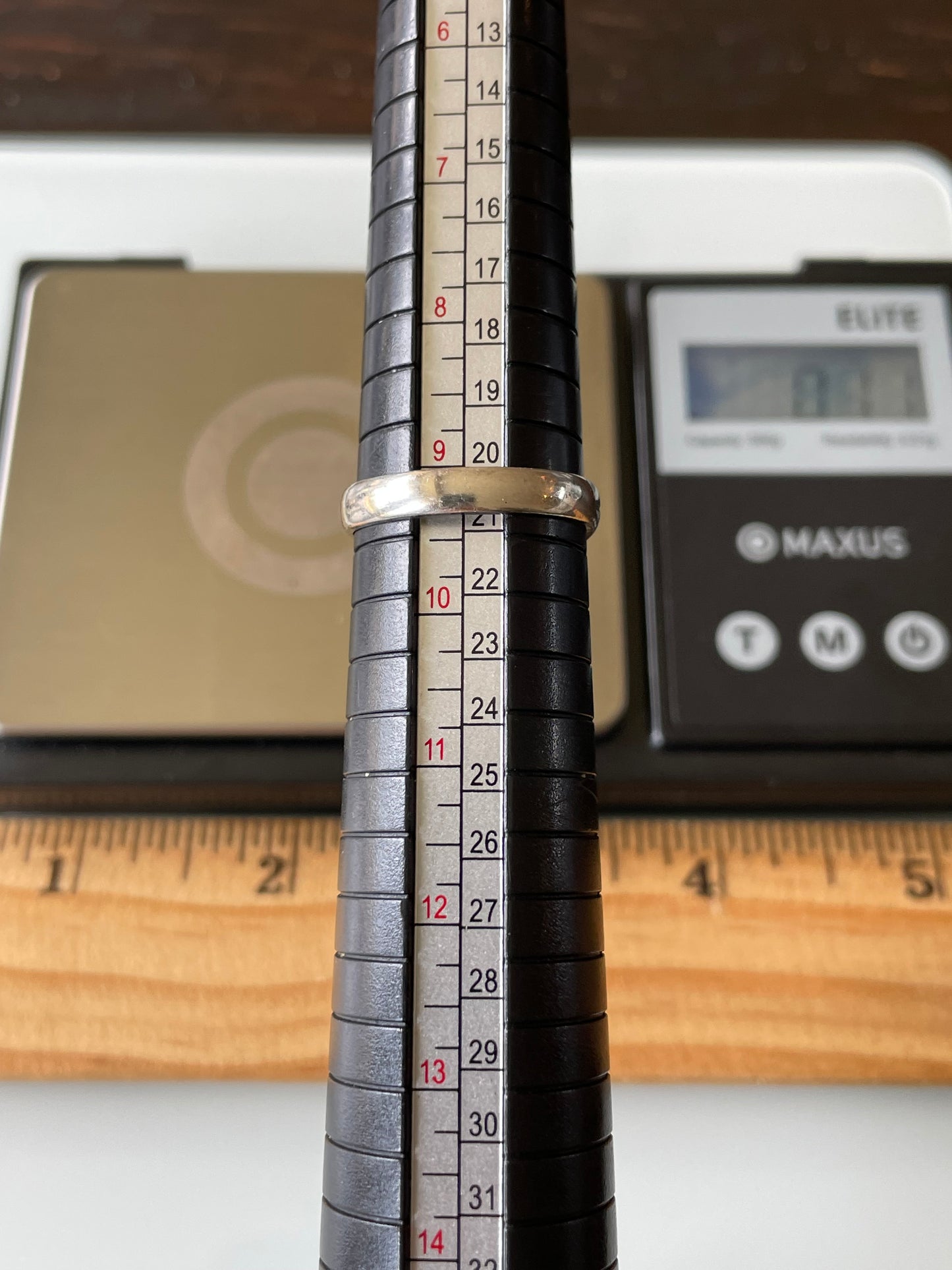 Pink Conch Ring Size 9 | 925 Sterling Silver G166