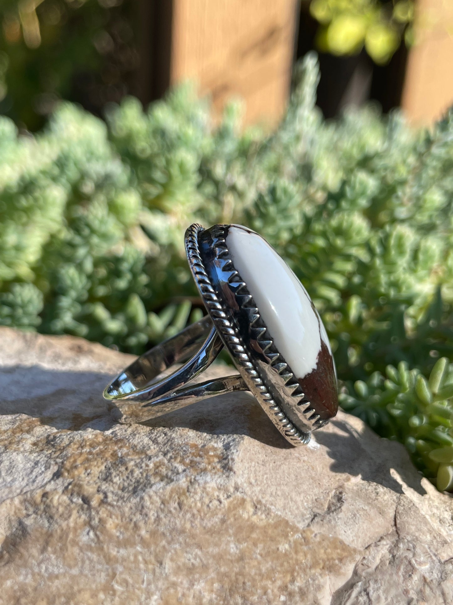 Wild Horse Ring Size 7.5 | 925 Sterling Silver B678