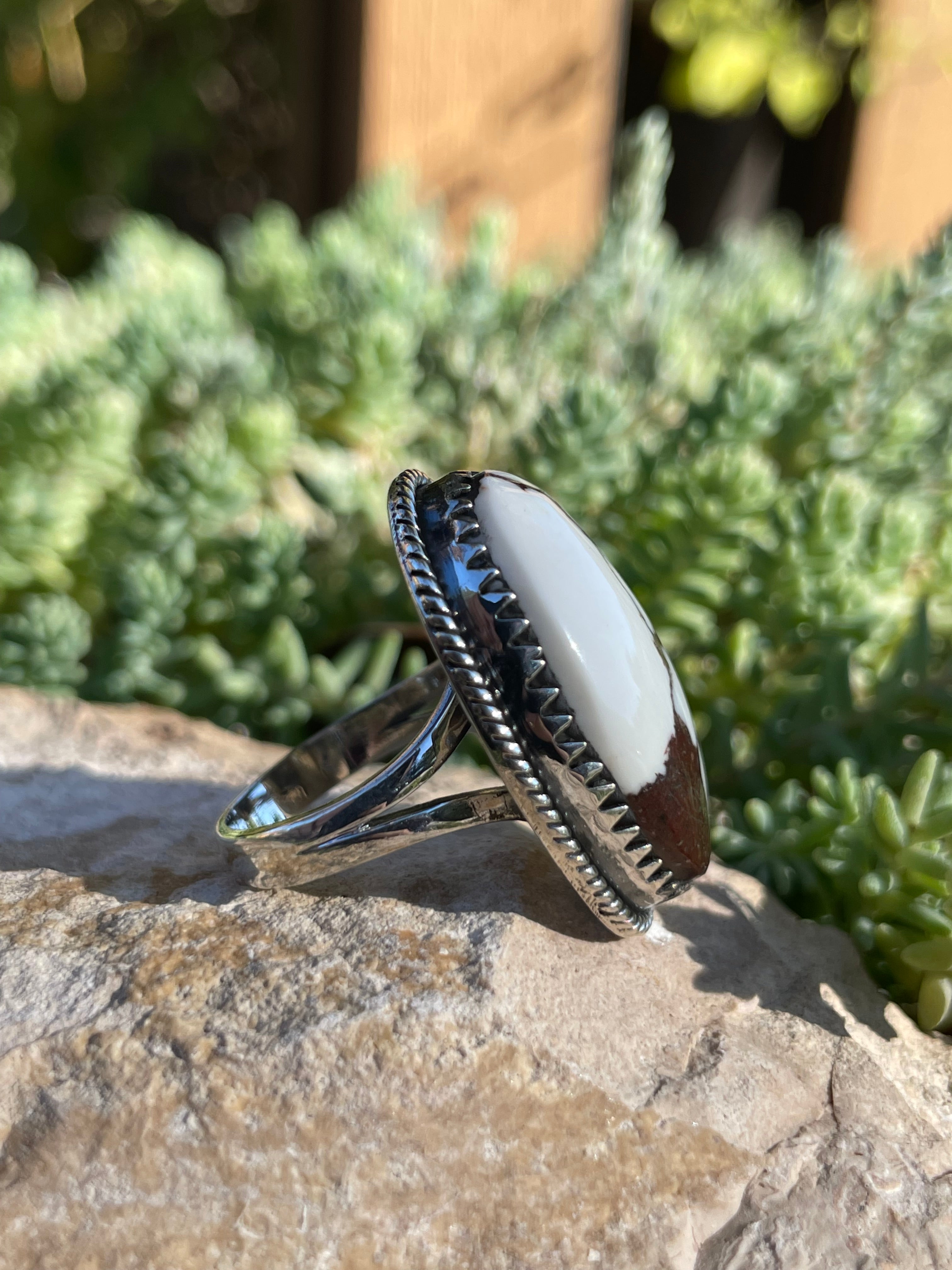 Wild Horse Ring Size 7.5 | 925 Sterling Silver B678