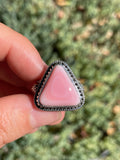 Pink Conch Ring | 925 Sterling Silver | Handmade Size 7 B102