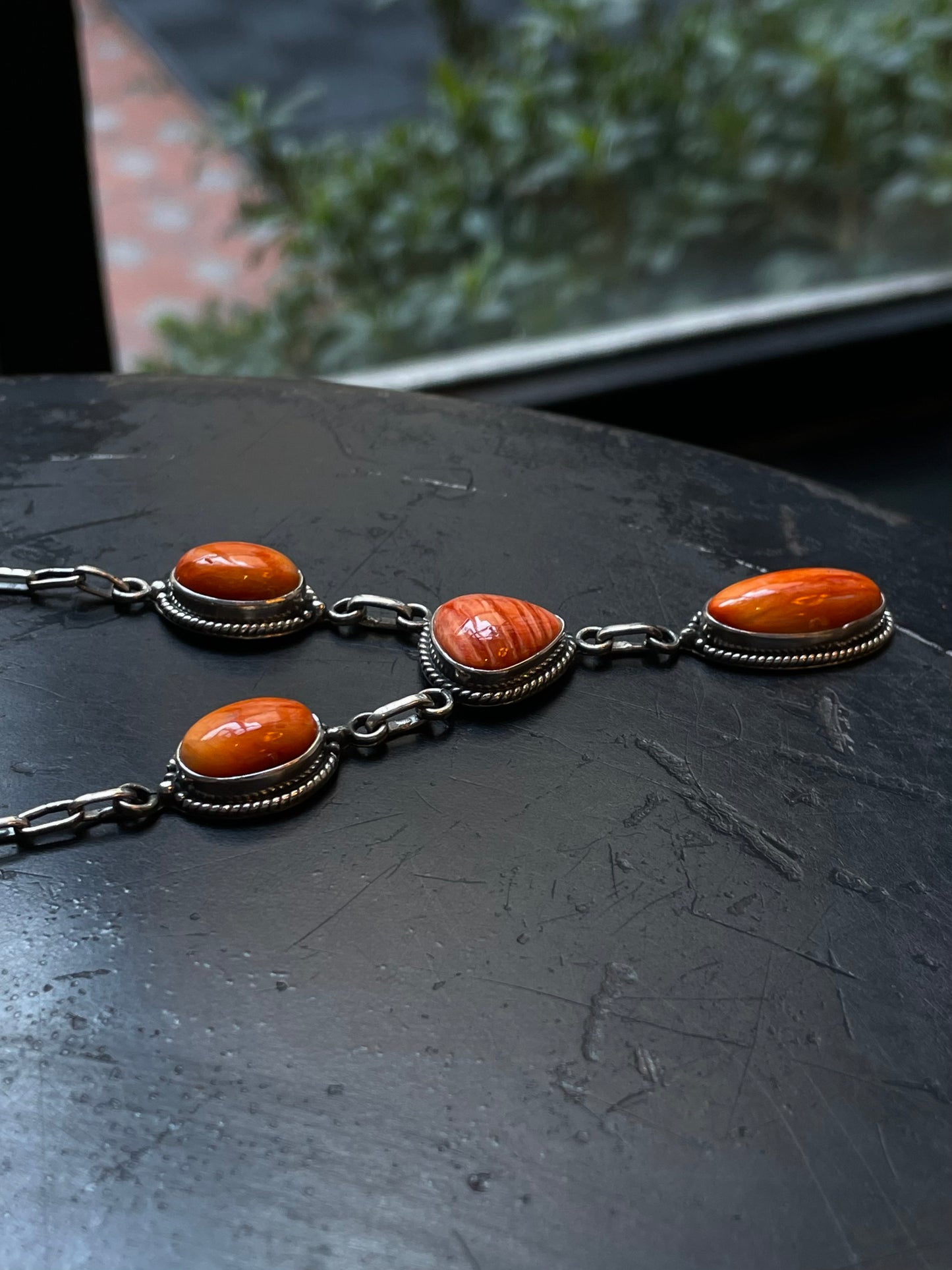 Spiny Oyster Necklace | 925 Sterling Silver E334