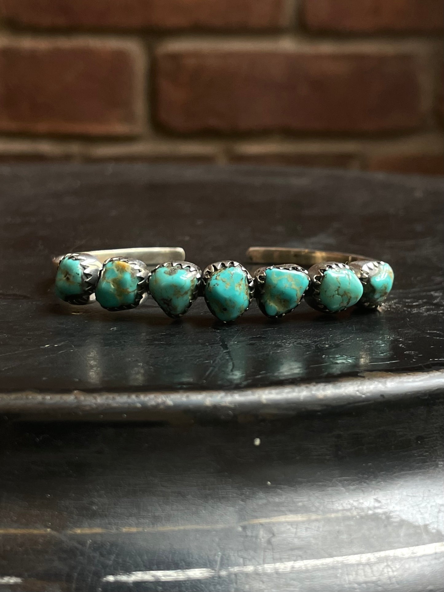 Kingman Turquoise Cuff | 925 Sterling Silver E326