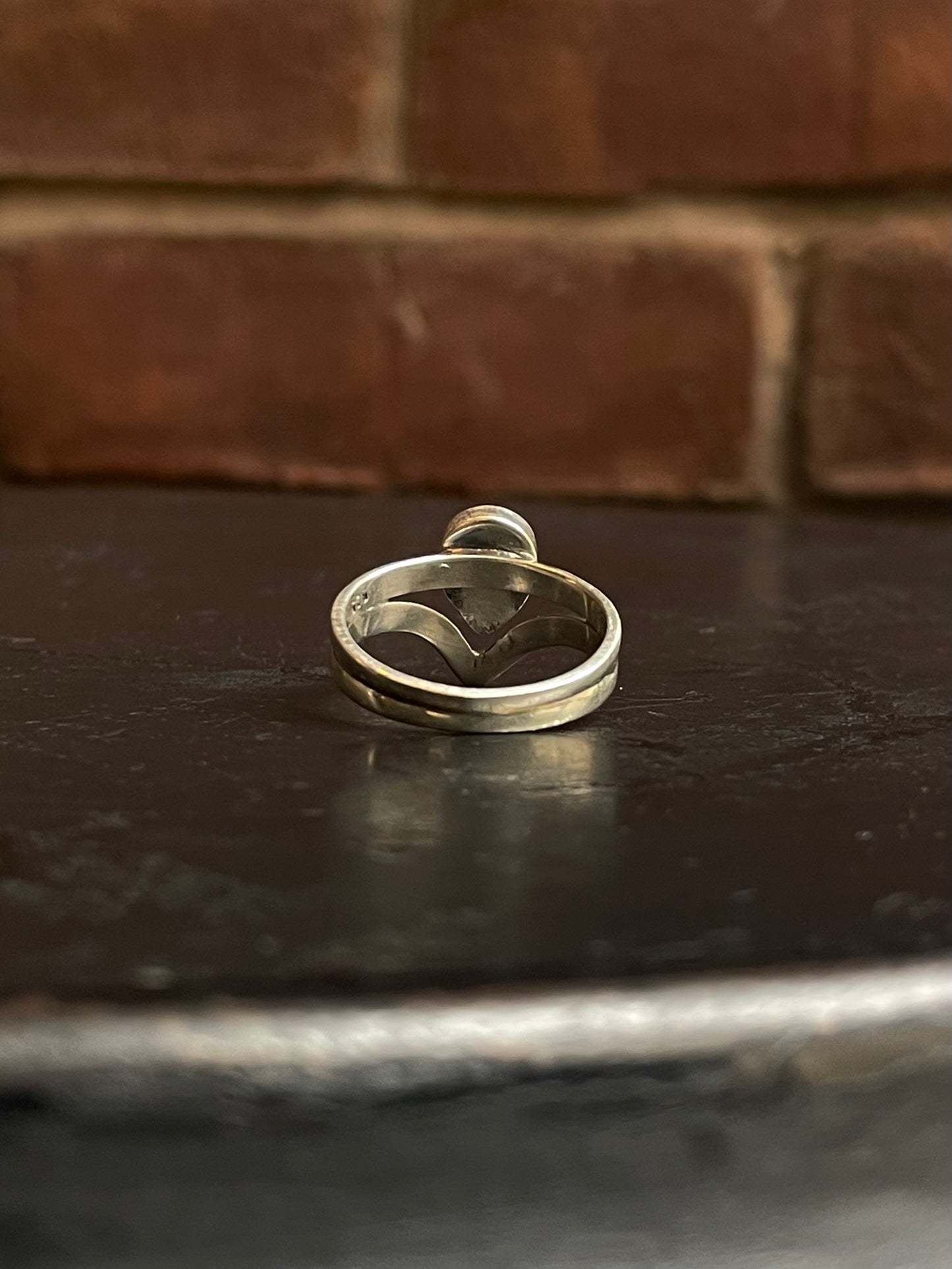Pink Conch Ring Size 9 | 925 Sterling Silver G159