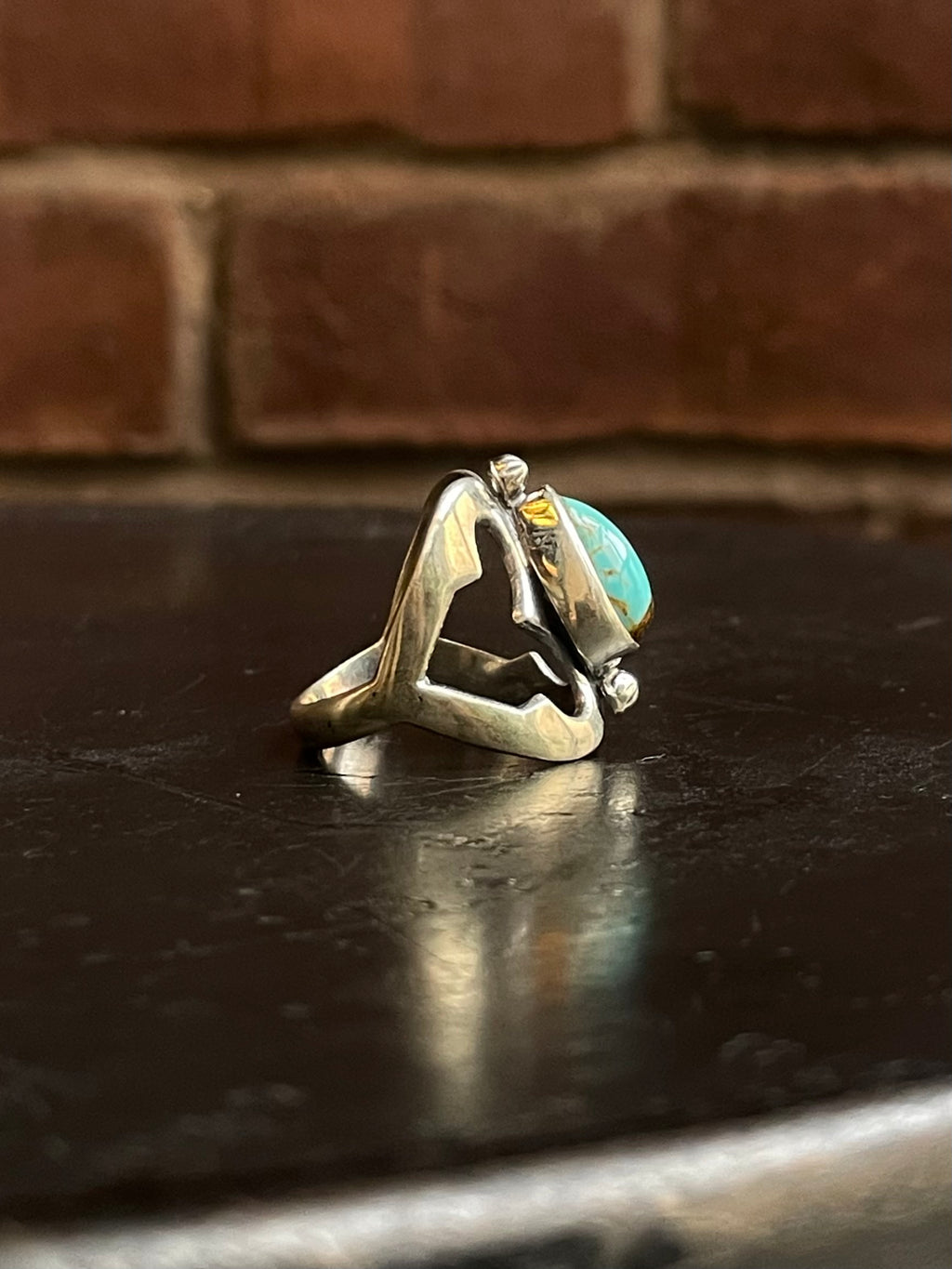 Kingman Turquoise Ring Size 8.5 | 925 Sterling Silver G504