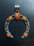 Spiny Oyster Naja Pendant | 925 Sterling Silver E527