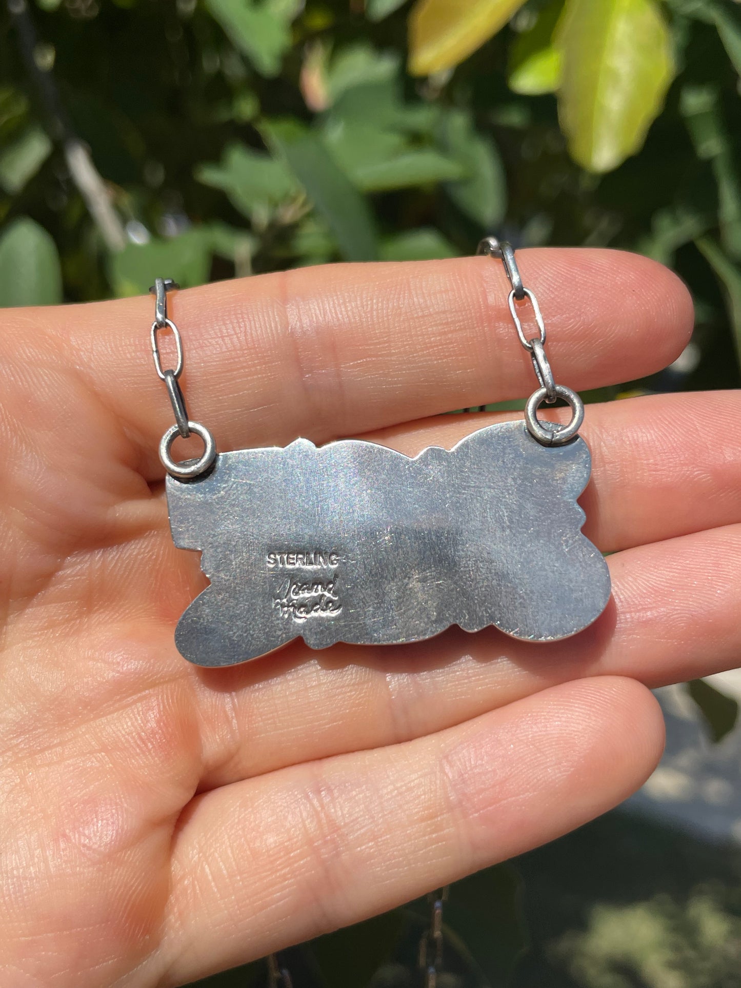 Multi Stone Necklace | 925 Sterling Silver Southwest D127
