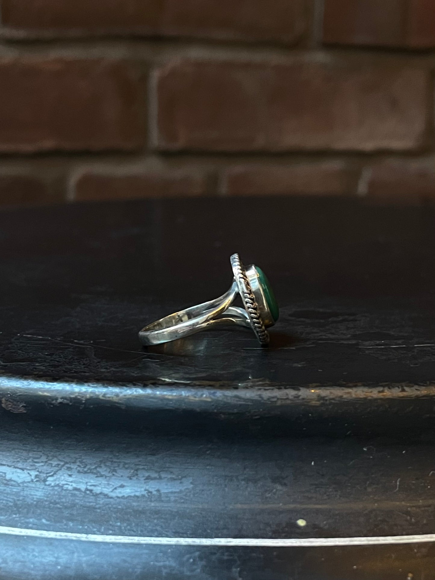 Turquoise Ring | 925 Sterling Silver Size 8 E433