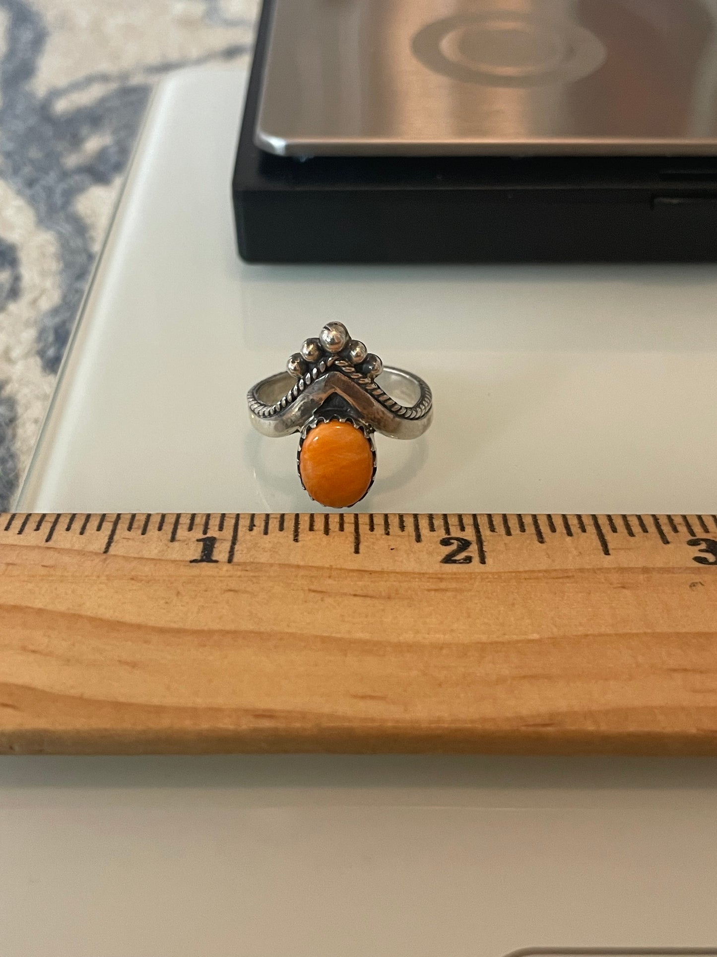 Spiny Oyster Ring Size 8.75 | 925 Sterling Silver G205