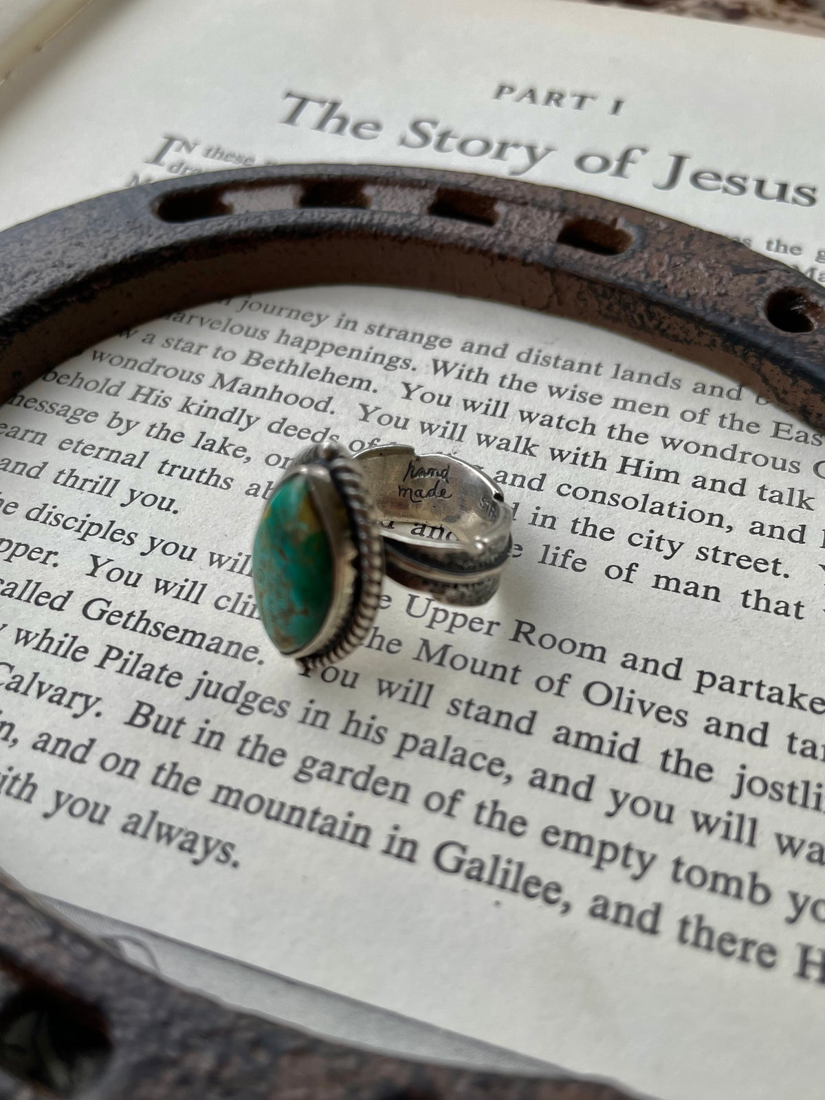 Turquoise Ring Size 6.5 | 925 Sterling Silver G779