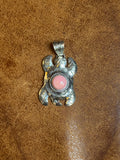 Pink Conch Animal Pendant | Sterling Silver | A810