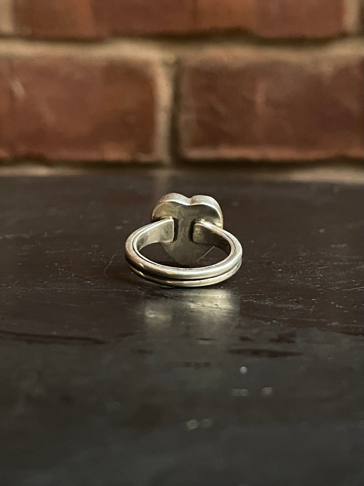 Spiny Oyster Heart Ring Size 6 | 925 Sterling Silver G210