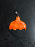 Spiny Oyster Whale Tail Pendant | 925 Sterling Silver E274