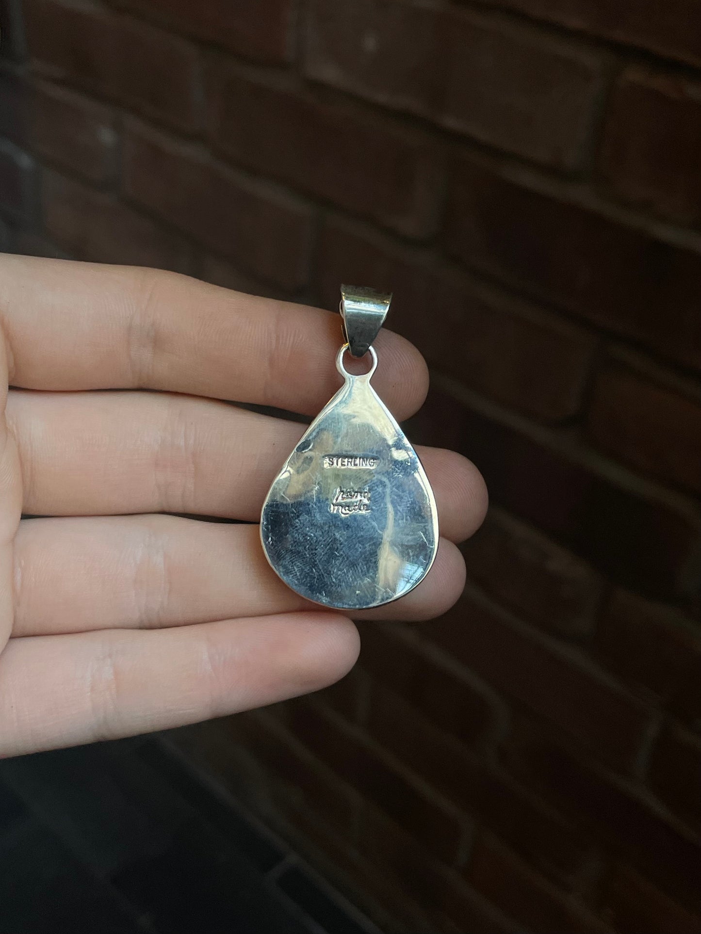 White Buffalo Pendant | Sterling Silver 925 C636