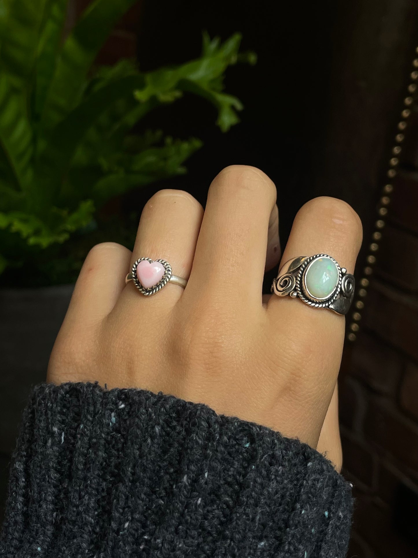 Pink Conch Ring Size 5.75 | 925 Sterling Silver G163